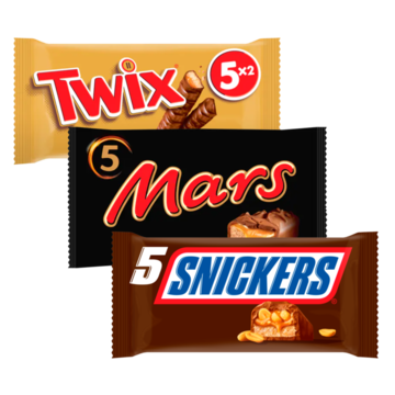 Mars, Twix & Snickers Pakket