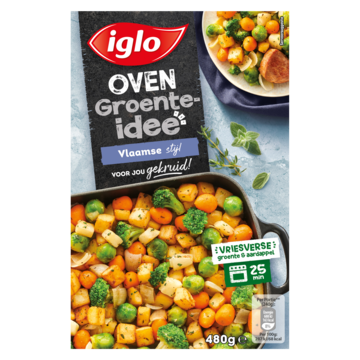 Iglo Oven Groente-Idee Vlaamse stijl 480g