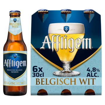 Affligem Belgisch Wit Bier Fles 6 x 300ML