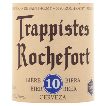 Trappistes Rochefort Bier 10 Fles 33cl