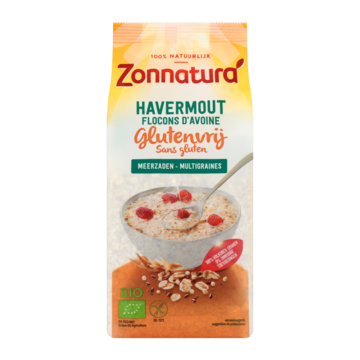 Zonnatura Havermout Glutenvrij Meerzaden 350g