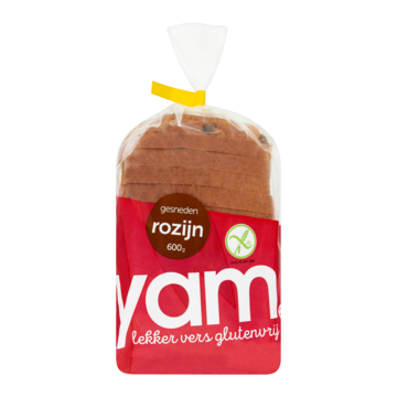 Yam - Rozijnenbrood Glutenvrij