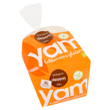 Yam - Desem Brood Glutenvrij & Biologisch