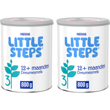 Nestlé Little Steps® 3 Dreumesmelk Standaard Flesvoeding 12+ 2x800g