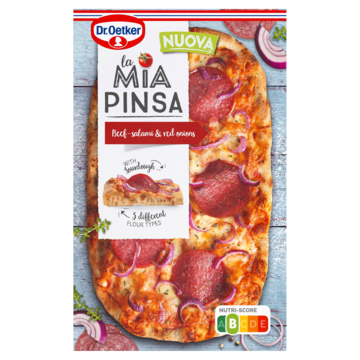 Dr. Oetker La Mia Pinsa pizza rundersalami 305g