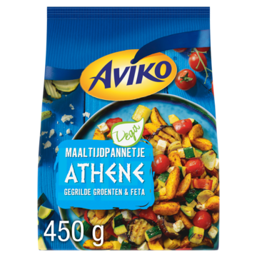 Aviko Vega Maaltijdpannetje Athene Gegrilde Groenten & Feta 450g