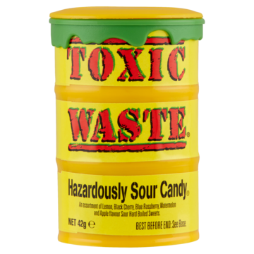 Toxic Waste Hazardously Sour Candy 42g