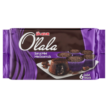 Ülker O'lala Mini Chocolade Soufflés 6 Stuks