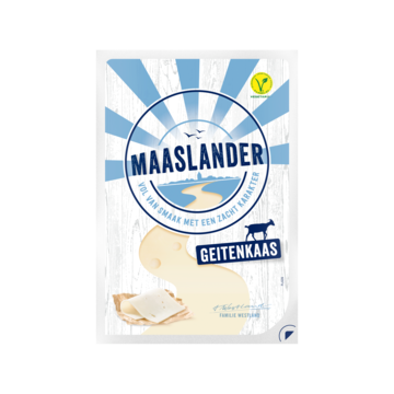 Maaslander 50+ Geitenkaas Plakken 140g