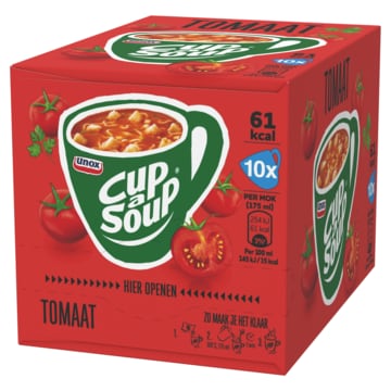 Unox Cup-a-Soup Tomaat 10 x 175ml