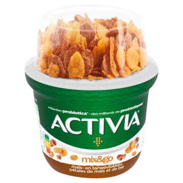 Activia Yoghurt Breakfast Maïs- en Tarwevlokken 190g