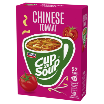 Unox Cup-a-Soup Chinese Tomaat 3 x 175ml