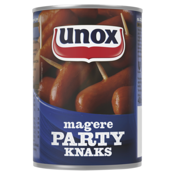 Unox Worst Knaks Party Mager 400g
