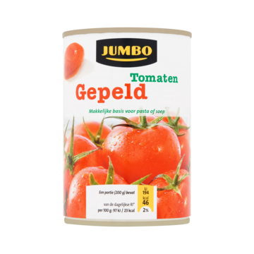 Jumbo Gepelde Tomaten  400g