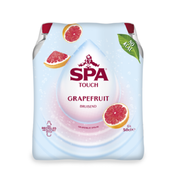 Spa TOUCH Bruisend Grapefruit 6 x 50cl