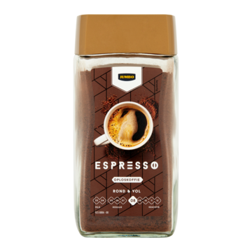 Jumbo Espresso Oploskoffie 100g