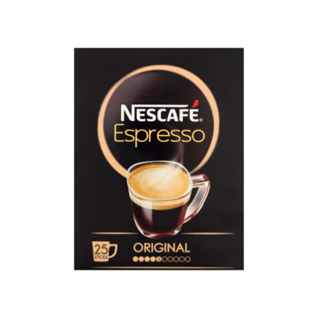 Nescafé Espresso Oploskoffie 25 Stuks