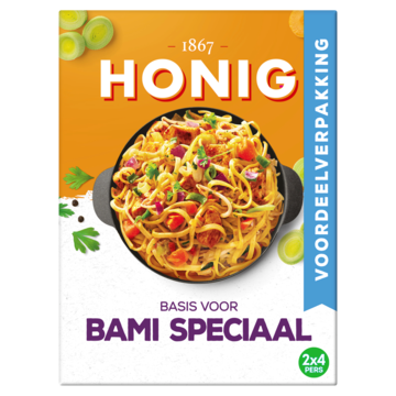 Honig Mix voor Bami Speciaal Dubbelpak  2 x 37g