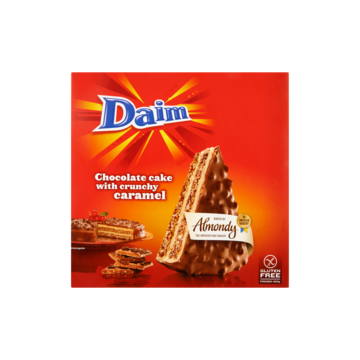 Almondy Daim - Chocolade Cake Crunchy Karamel - 400g