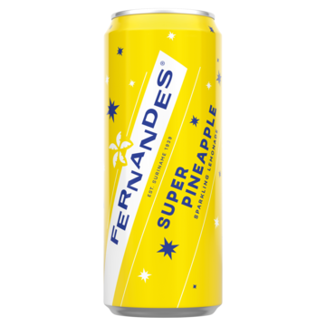 Fernandes Super Pineapple Sparkling Lemonade 330ml