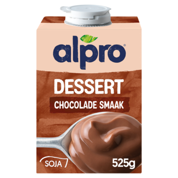 Alpro Dessert Chocolade Smaak Houdbaar 525g