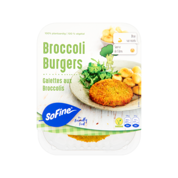 SoFine Broccoli Burgers 170g