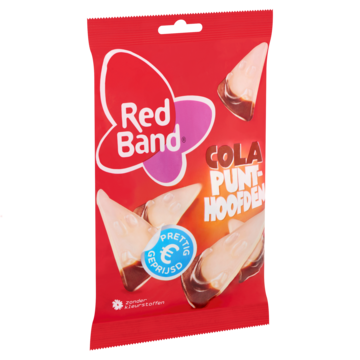 Red Band Cola Punthoofden Snoep 180g