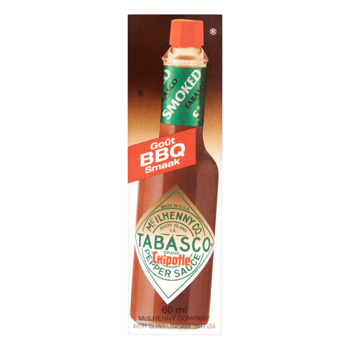 Tabasco Chipotle Pepper Sauce BBQ Smaak 60ml Dips, sauzen