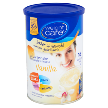 Weight Care Lekker op Gewicht Afslankshake Vanilla 436g