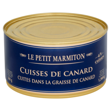 Le Petit Marmiton Cuisses de Canard Cuites Dans la Graisse 4/5 Cuisses 1240g