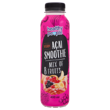Healthy People Açai Smoothie Mix of 8 Fruits 400ml