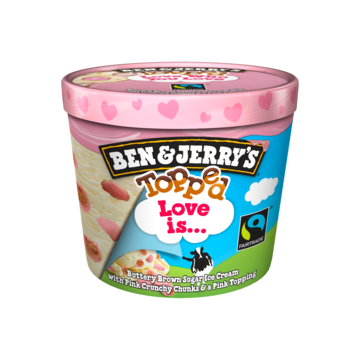Ben & Jerry's Topped Mini Cup Love Is... 100ml