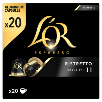 L'Or Espresso Ristretto Koffiecups Voordeelpak 20 Stuks