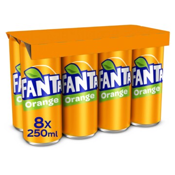 Fanta Orange 8 x 250ml