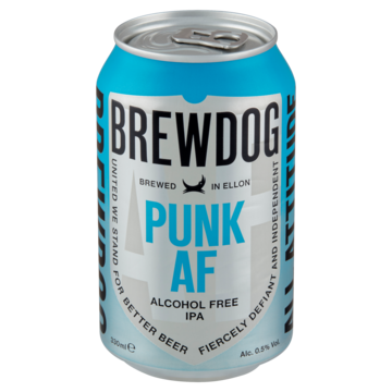 BrewDog Punk IPA Alcoholvrij 0,5%- 330ML