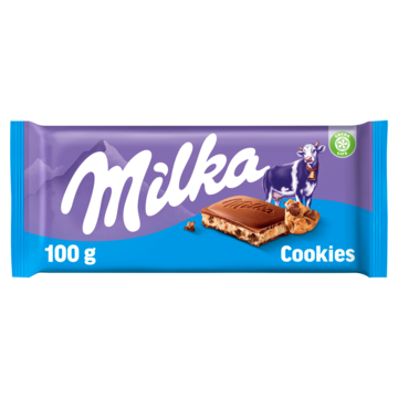 Milka Chocolade Reep Cookies 100g