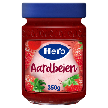 Hero Fruitspread Aardbeien 350g