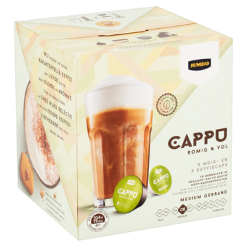 Jumbo Cappuccino - Dolce Gusto Compatibles - 16 Cups