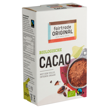 Fairtrade Original Biologische Cacao 125g