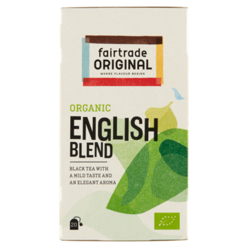 Fairtrade Original Organic English Blend 20 x 1, 75g