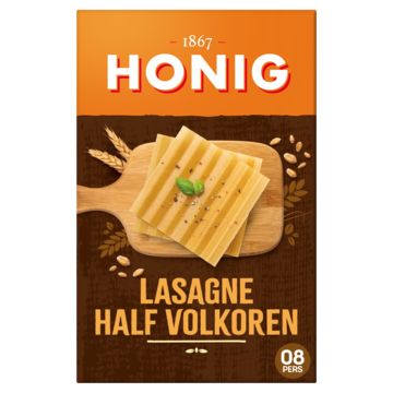 Honig Lasagne Half Volkoren 250g