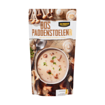 Jumbo Bospaddenstoelensoep 570 Ml Bij huismerk kopen in de aanbieding