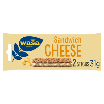 Wasa Sandwich Cheese 3 x 31g