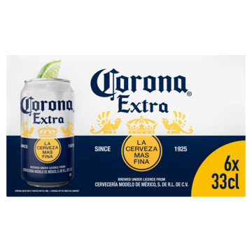 Corona Extra Blikken 6 x 330ml