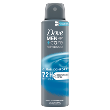 Dove Men+Care Advanced Anti-Transpirant Deodorant Spray Clean Comfort 150ml