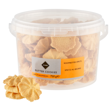 Rioba Cookies Roomboter Sprits 750g