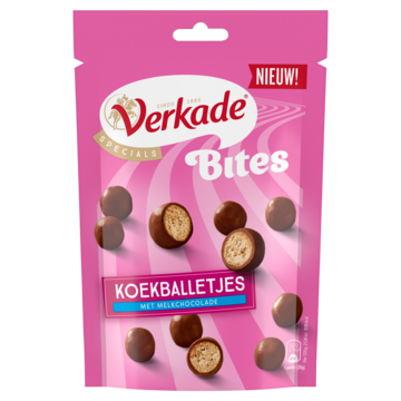 Verkade Specials Bites Koekballetjes met Melkchocolade 120g