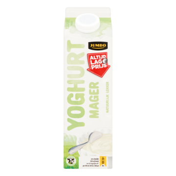 Jumbo Magere Yoghurt 1L Bij huismerk kopen in de aanbieding Jumbo Magere Yoghurt 1L Bij huismerk kopen in de aanbieding