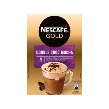 Nescafé Gold Double Chocolate Mocha 8 Stuks
