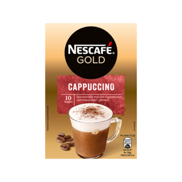 Nescafé Gold Cappuccino 10 Stuks